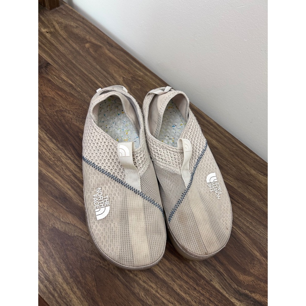The North Face Base Camp Mule Gardenia White Gravel Mesh Slip On NF0A7W4D W 9 - Picture 2 of 9